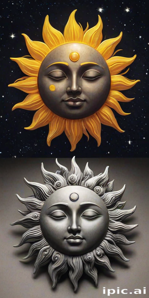sun and moon