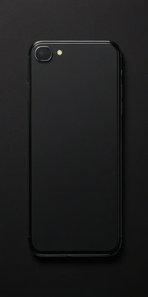 black background phone