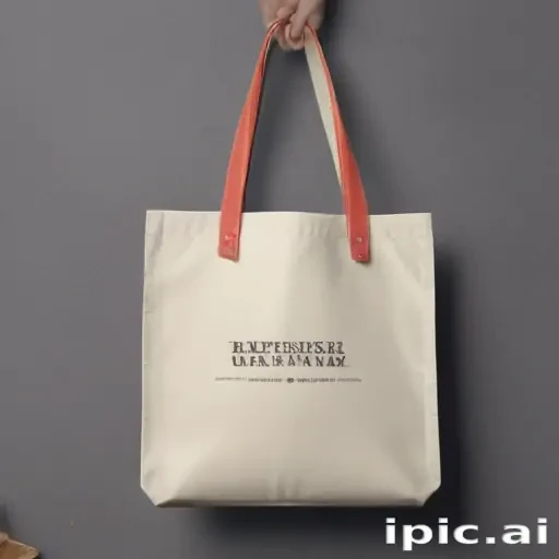canvas bag mockup