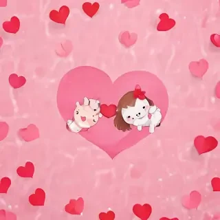 iphone cute valentines wallpaper