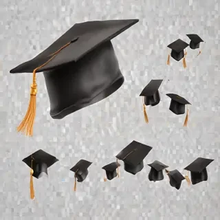 graduation cap transparent background