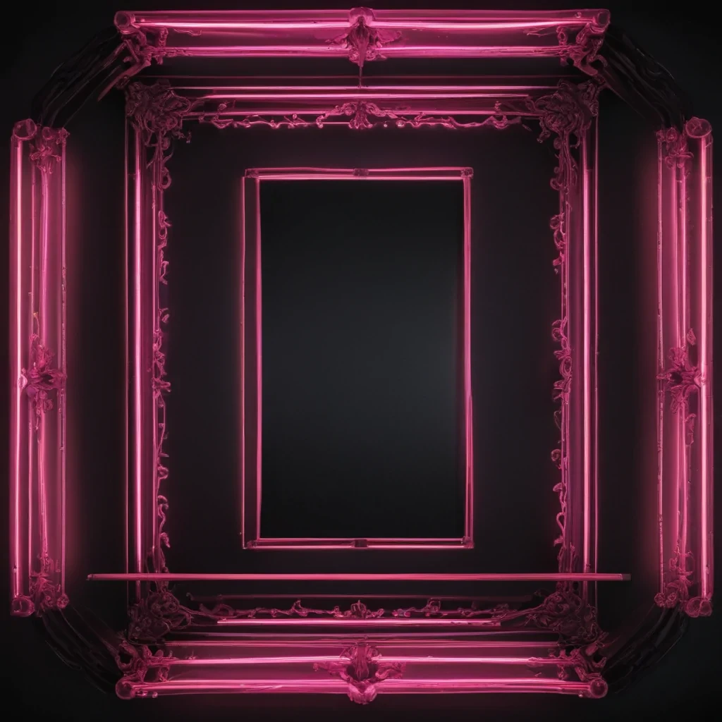 neon frame