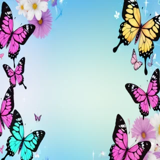 butterfly background transparent