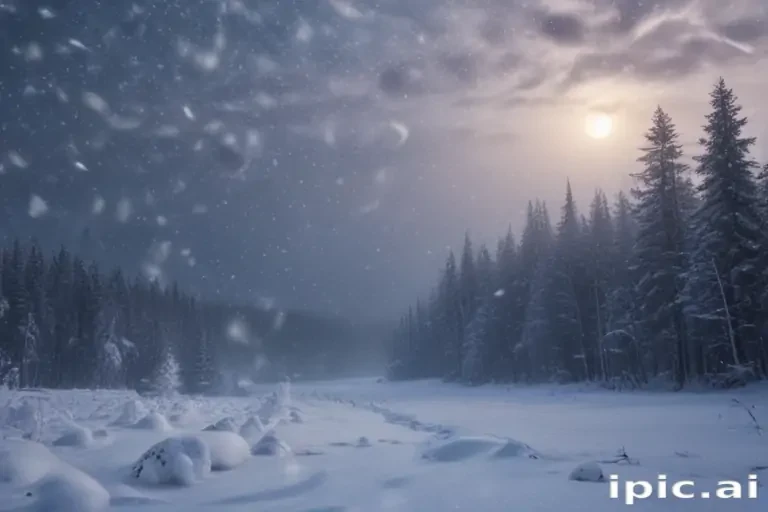 falling snow png