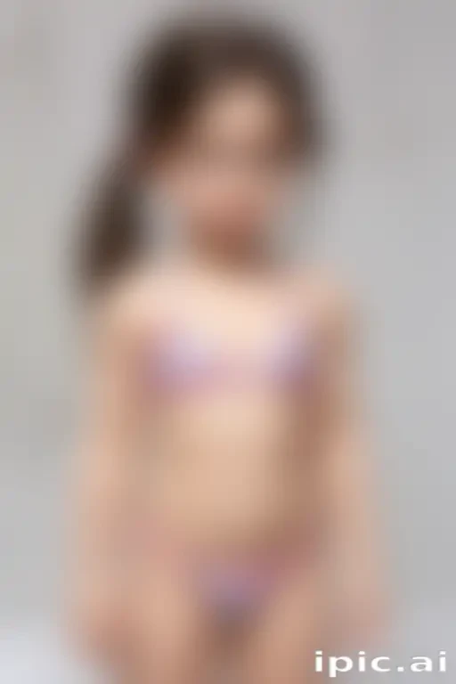 ai art little girl bikini