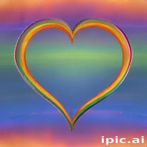 rainbow heart png