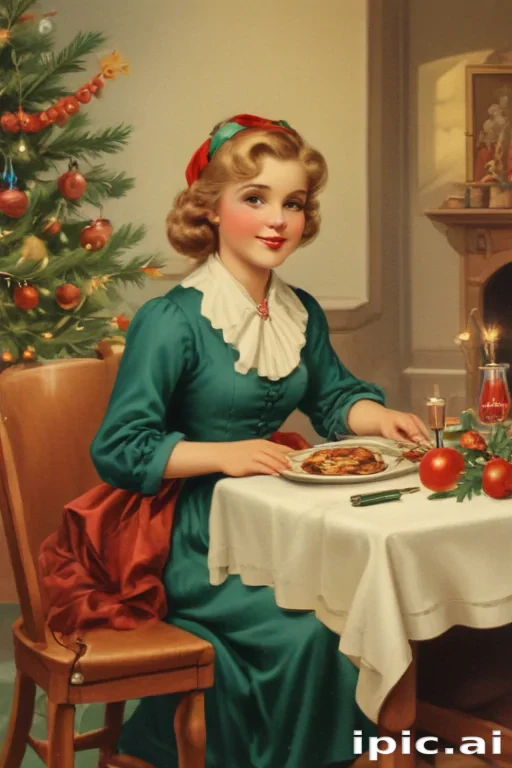 free printable vintage christmas images