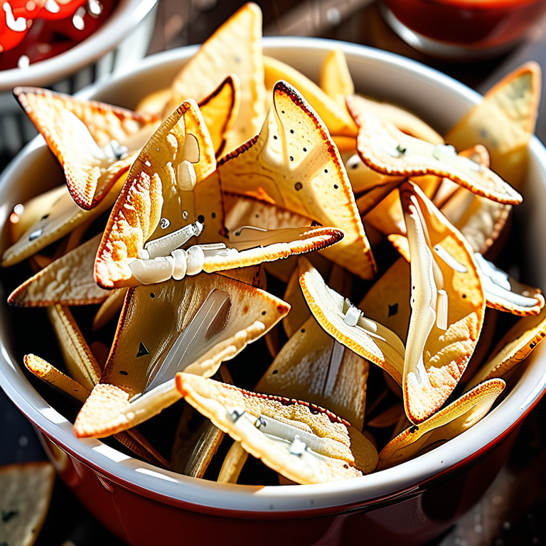 baked salt and vinegar chips