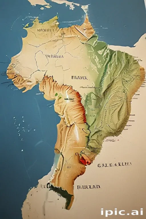 map of brazil