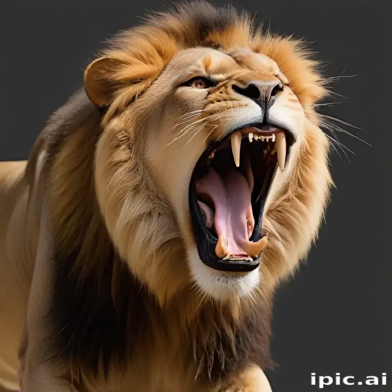 lion roar png
