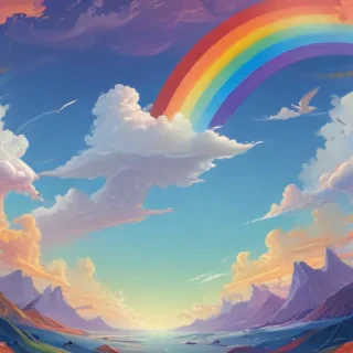 rainbow backgroud