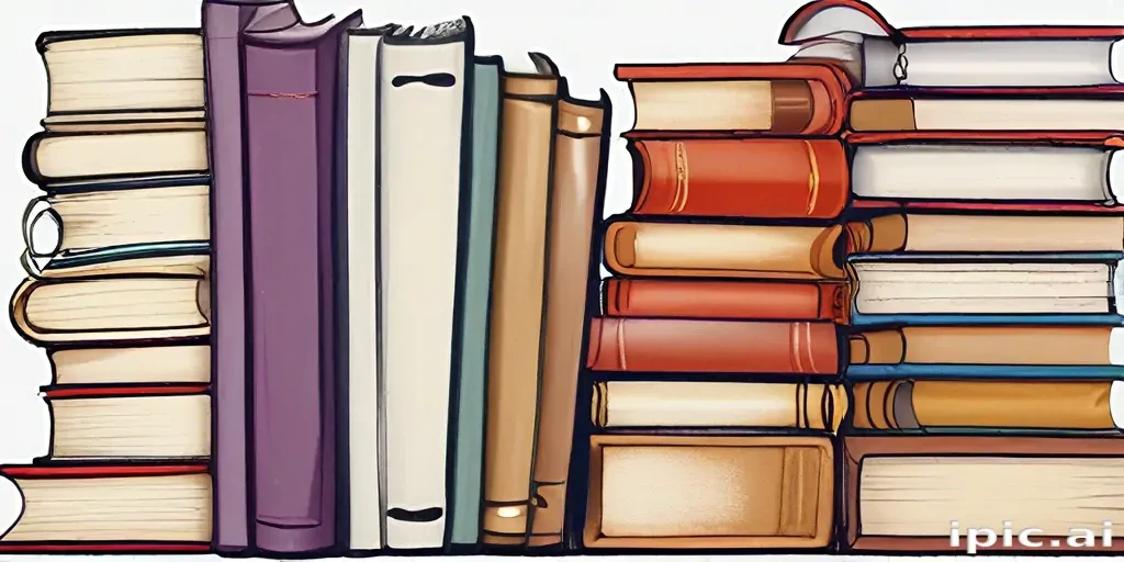 stack of books clipart