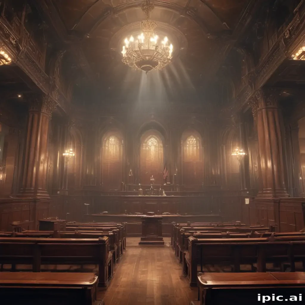 courtroom background
