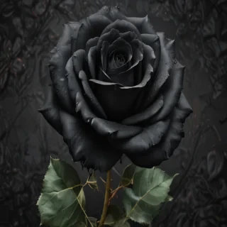 aesthetic black rose wallpaper