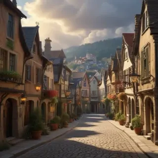 town background