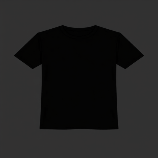 black t shirt mockup free