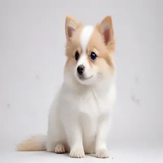 cute white background