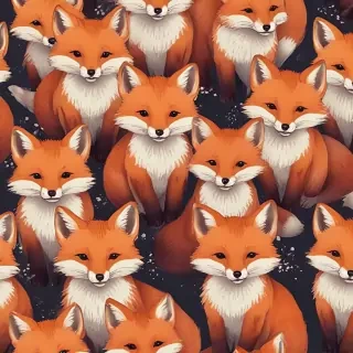 cute fox backgrounds