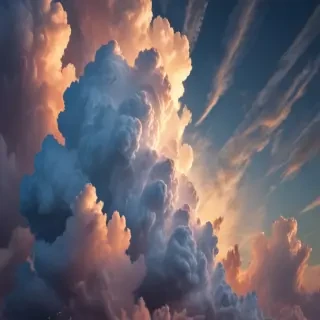aesthetic clouds wallpaper