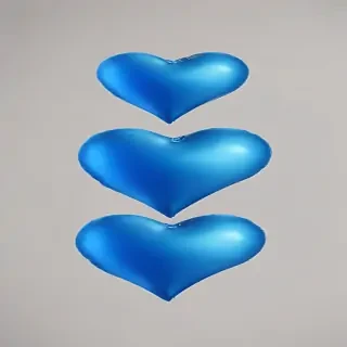 blue heart png