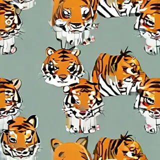 tiger cartoon tiger