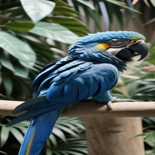 blue macaw