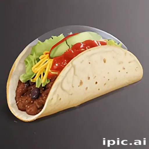 transparent taco