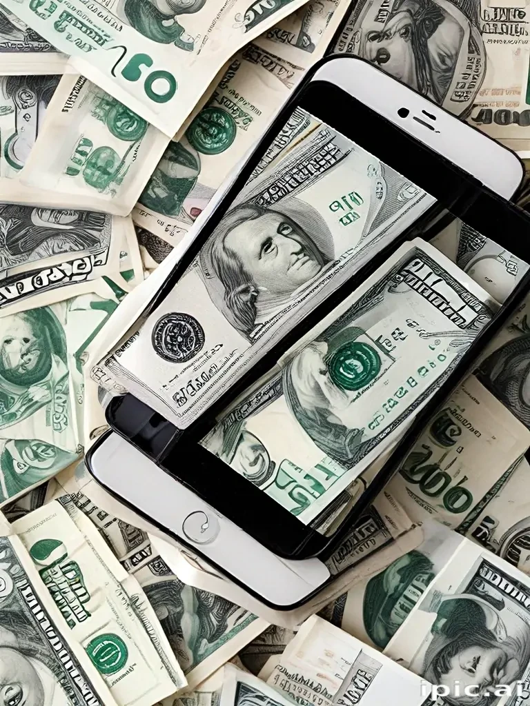 iphone money wallpaper
