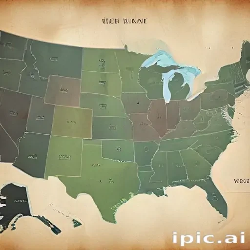 united states map