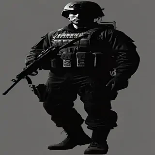 soldier silhouette png