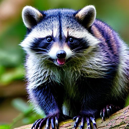 cute racoon