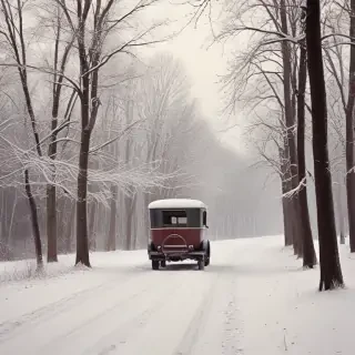 vintage winter pictures