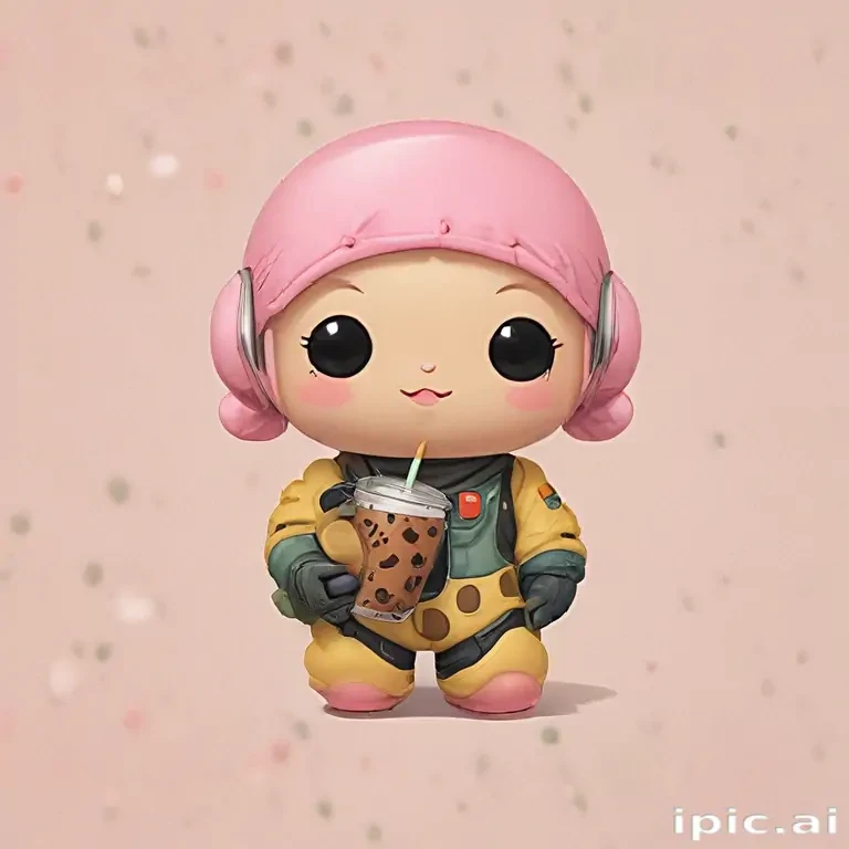 cute boba wallpaper