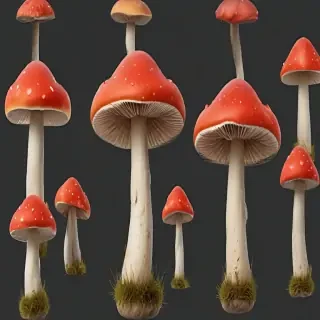 mushroom transparent