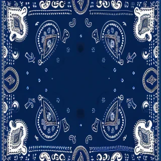 blue bandana background