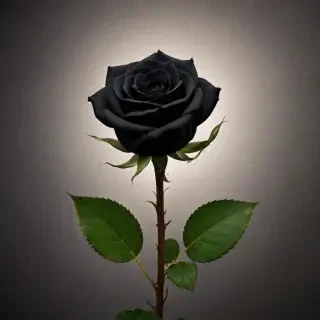 black rose photo