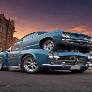 cartoon car wallpaper