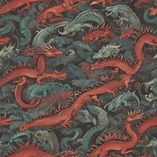 dragons background