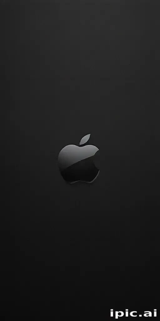 black ios wallpaper