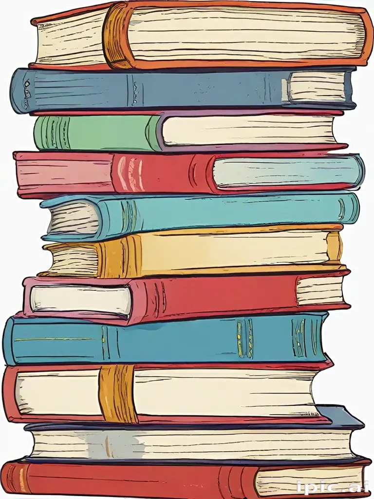 stack of books clipart