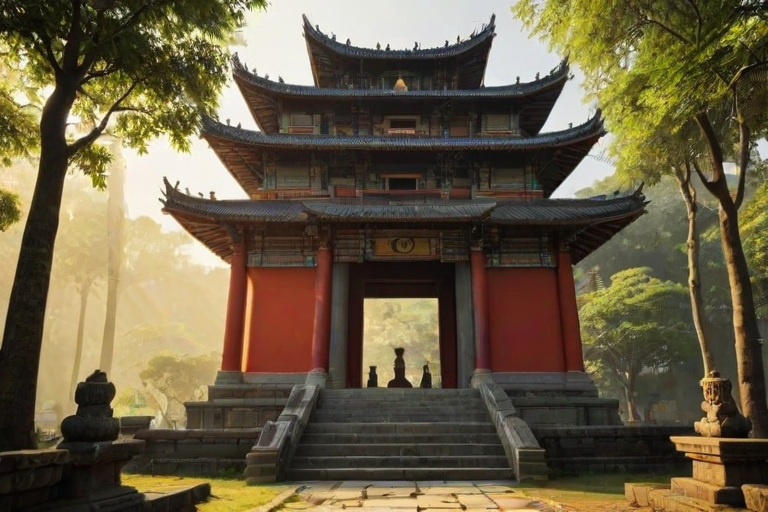 temple background