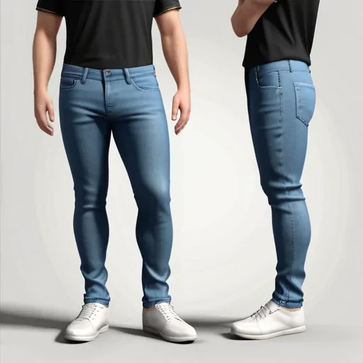 jeans mockup