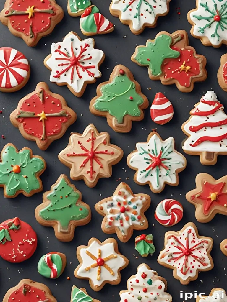 clip art christmas cookies