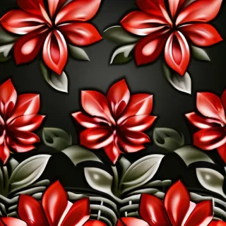 red flower bg