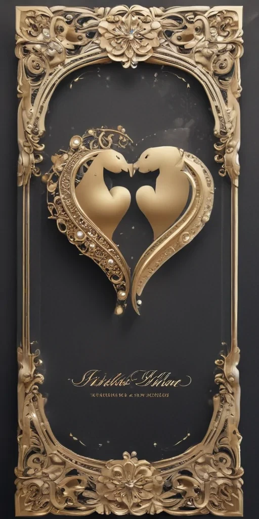 marriage card background