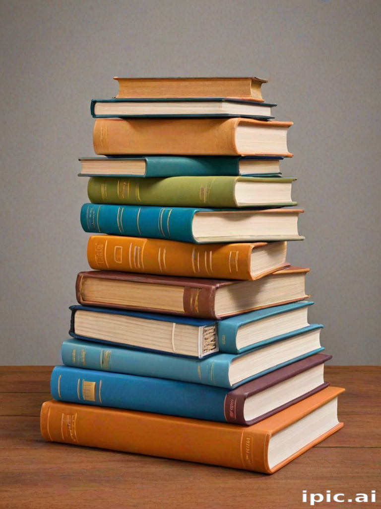 clipart stack of books