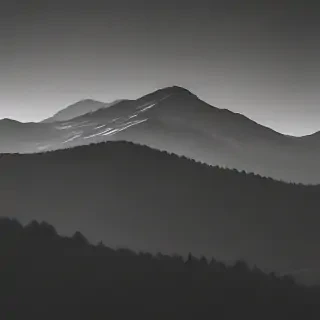 mountain silhouette