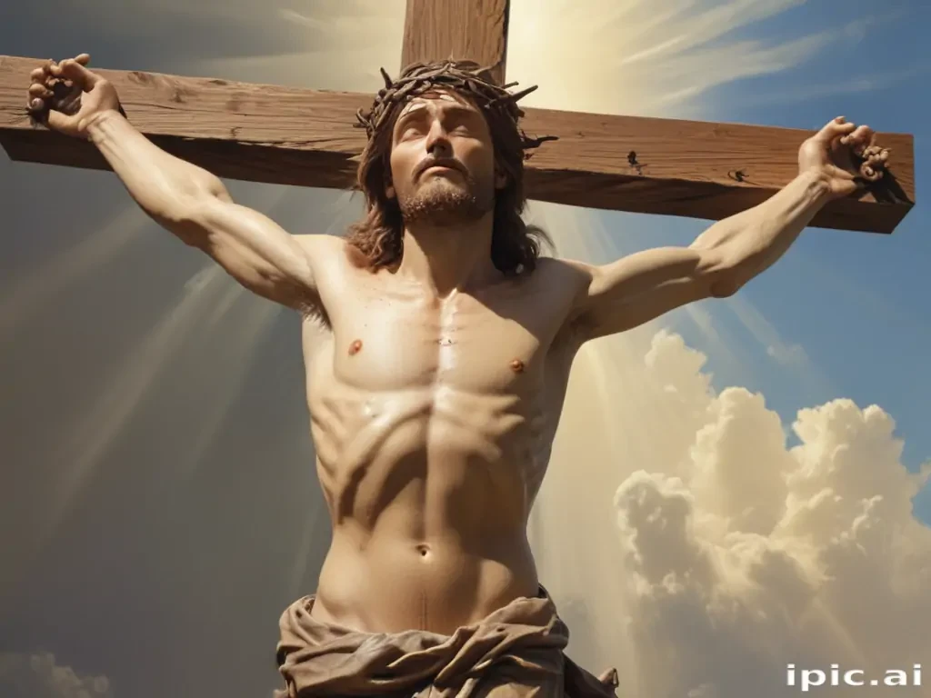 christ on the cross image