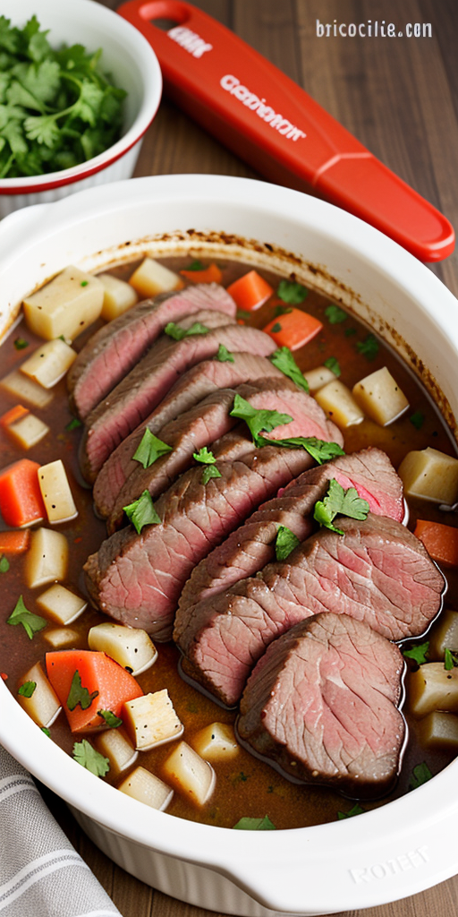 beef sirloin tip crock pot
