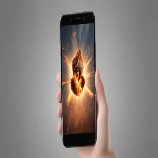 hold phone png